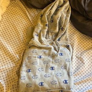 Mens Champion Streetwear Hoodie Size Small